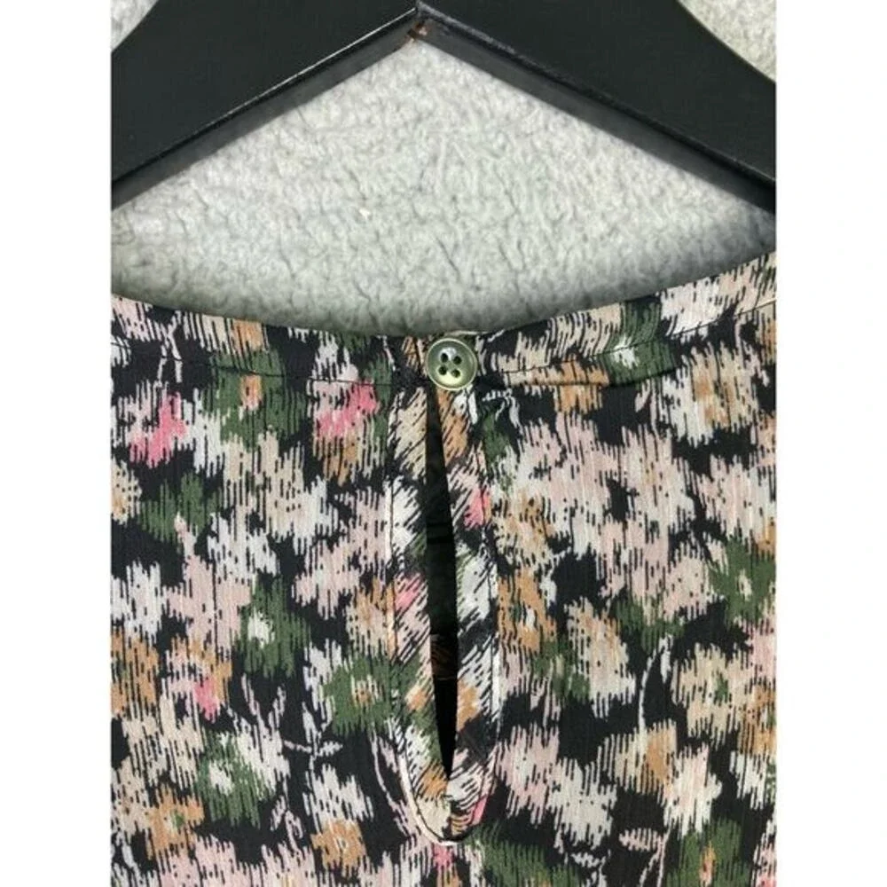 Girls Floral Dress‎ Size L Bell Sleeve Mini Multicolor Ruffle Casual Spring